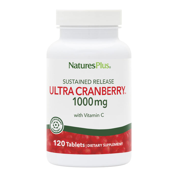NaturesPlus Ultra Cranberry 1000mg – 120 Tablets | Vegetarian & Gluten Free