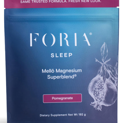 Ned mellö Magnesium Superblend Powder – Sleep & Relaxation, Pomegranate, 30 Servings