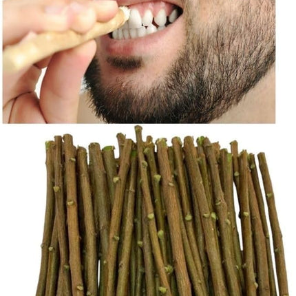 Ayurvedic Neem Datun - Organic Toothbrush Twig (5-7 in) Pack of 10