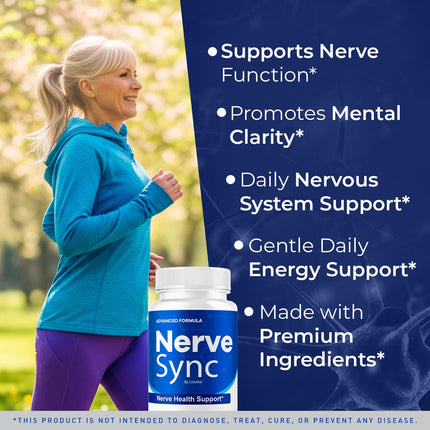 LIVORKA Nerve Sync Capsules (5 Pack) – Advanced Nerve Health Supplement