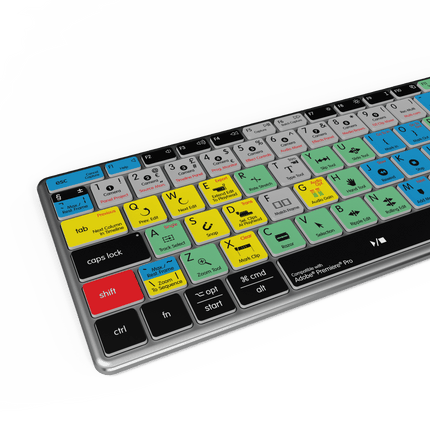 NEW Adobe Premiere Keyboard | Backlit | Wired & Wireless | Mac & PC