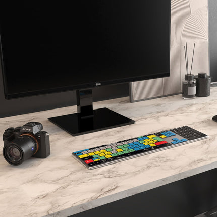 NEW Adobe Premiere Keyboard | Backlit | Wired & Wireless | Mac & PC