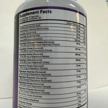 NEW AGE Magnesium Complex Supplement – 270 Count for Bone & Joint Support