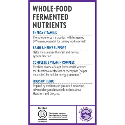 New Chapter Vitamin B Complex – Fermented Coenzyme B, Organic 90 ct