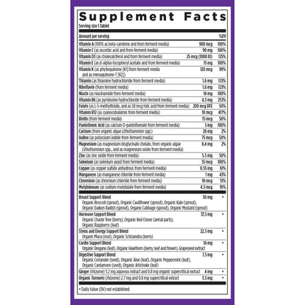 New Chapter Women's Multivitamin 40+ | One Daily, Fermented Vitamins, Gentle on Empty Stomach