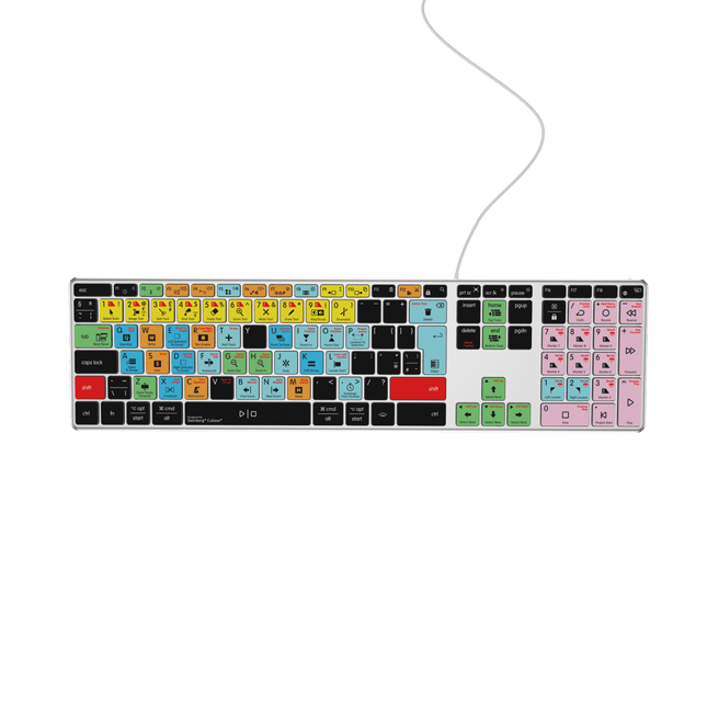 Cubase Compatible Keyboard | AB10 Backlit | Wired & Wireless | Mac & PC