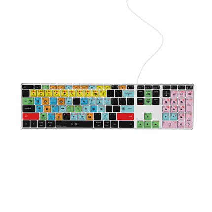 Cubase Compatible Keyboard | AB10 Backlit | Wired & Wireless | Mac & PC