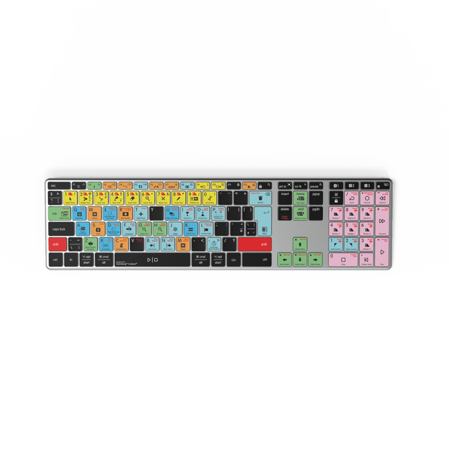 Cubase Compatible Keyboard | AB10 Backlit | Wired & Wireless | Mac & PC