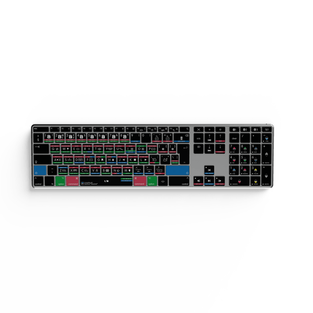 NEW DaVinci Resolve Keyboard | Backlit | Wired & Wireless | Mac & PC