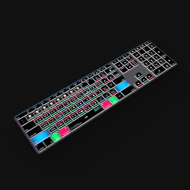 NEW DaVinci Resolve Keyboard | Backlit | Wired & Wireless | Mac & PC