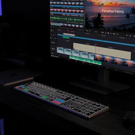 NEW DaVinci Resolve Keyboard | Backlit | Wired & Wireless | Mac & PC
