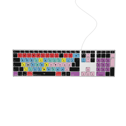 Final Cut Pro Keyboard | AB10 Backlit | Wired & Wireless | Mac
