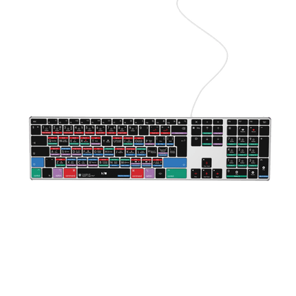 Logic Pro Keyboard | AB10 Backlit | Wired & Wireless | Mac