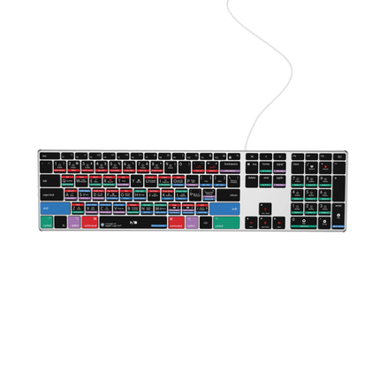 Logic Pro Keyboard | AB10 Backlit | Wired & Wireless | Mac