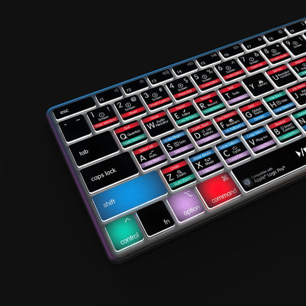 NEW Logic Pro Keyboard | Backlit | Wired & Wireless | Mac
