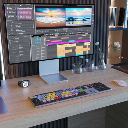 NEW Avid Media Composer Keyboard | Backlit | Wired & Wireless | Mac & PC
