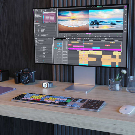NEW Avid Media Composer Keyboard | Backlit | Wired & Wireless | Mac & PC