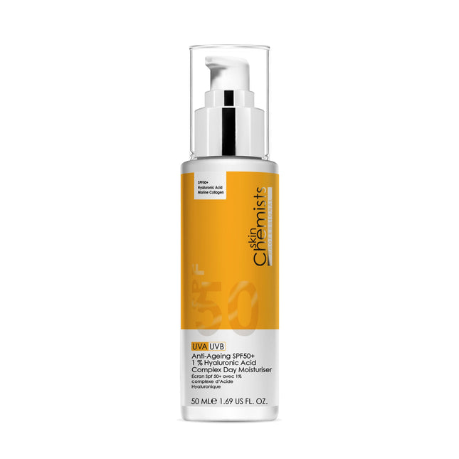 Anti-Ageing SPF50+ 1 % Hyaluronic Acid Complex Day Moisturiser