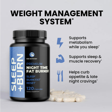 Night Time Fat Burner to Shred While You Sleep | Belly Fat & Weight Loss Support