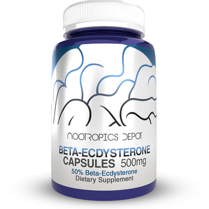 Nootropics Depot Beta Ecdysterone 50% Tablets (500mg) – Cyanotis Arachnoidea Extract, 30 Count