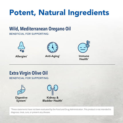 North American Herb & Spice Oreganol P73 Super Strength Wild Oregano Oil, 1 fl oz – Organic, Non-GMO, 432 Servings