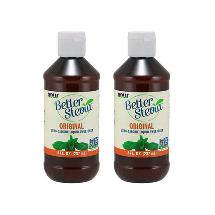 Now Foods BetterStevia Original Liquid Extract — 2 x 8 oz Bottles