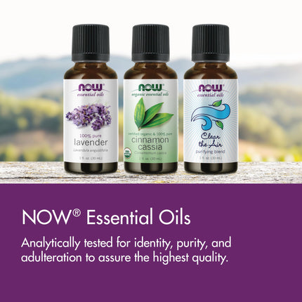 NOW Essential Oils Eucalyptus Oil – Steam Distilled, 100% Pure, 1 oz