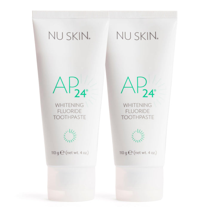 Nu Skin AP 24 Whitening Toothpaste - Vanilla Mint, 4 oz, 2 Pack | AP 24 Blend