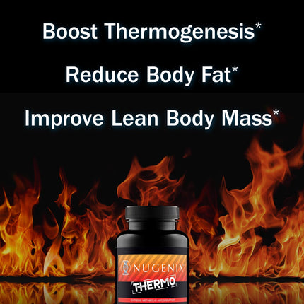 Nugenix Thermo – Thermogenic Fat Burner for Men (120 Count)