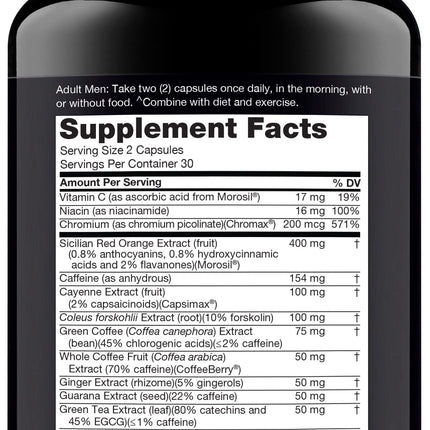 Nugenix Thermo – Thermogenic Fat Burner for Men (120 Count)