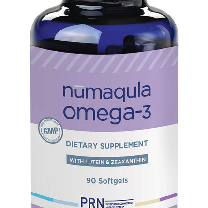 PRN numaqula Omega-3 90 Softgels – DHA 1400mg, EPA 400mg, Lutein & Zeaxanthin