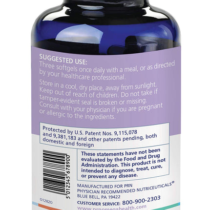 PRN numaqula Omega-3 90 Softgels – DHA 1400mg, EPA 400mg, Lutein & Zeaxanthin