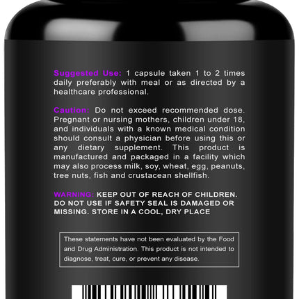 NURTURLY Magnesium Citrate & Oxide 500mg Complex – High Absorption, 360 Vegan Capsules