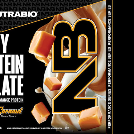 NutraBio 100% Whey Protein Isolate – 25g Protein, Complete Amino Acid Profile, Non-GMO, Soy & Gluten Free, Low Carb, Vanilla Caramel, 5 Lbs