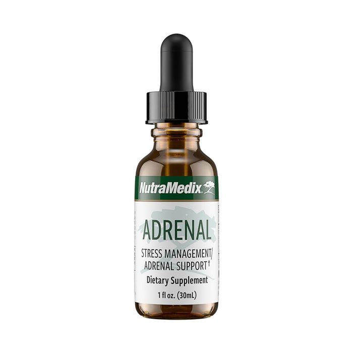 NutraMedix Adrenal Fatigue Supplement – Astragalus, Rhodiola, Schisandra & Ginseng (Vegan, 1oz)