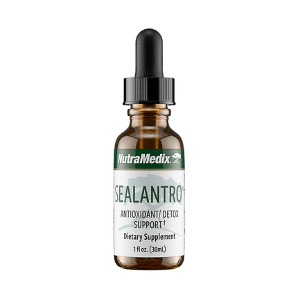 NutraMedix Sealantro Detox Drops – Chlorella, Cilantro & Pacific Red Seaweed (1oz)