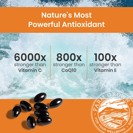 Nutrex Hawaii BioAstin 12mg Hawaiian Astaxanthin – 90 Softgels | Premium Antioxidant Supplement