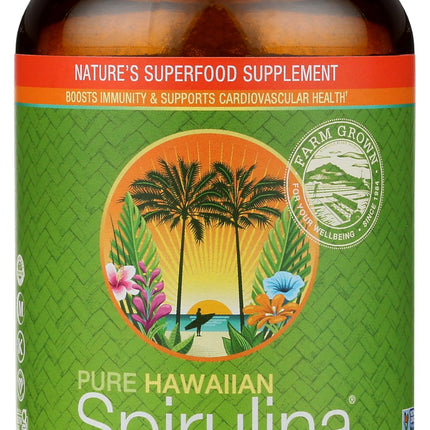 Nutrex Hawaii Pure Hawaiian Spirulina 1000 mg Spearmint Tablets – 180 Count | Vegan