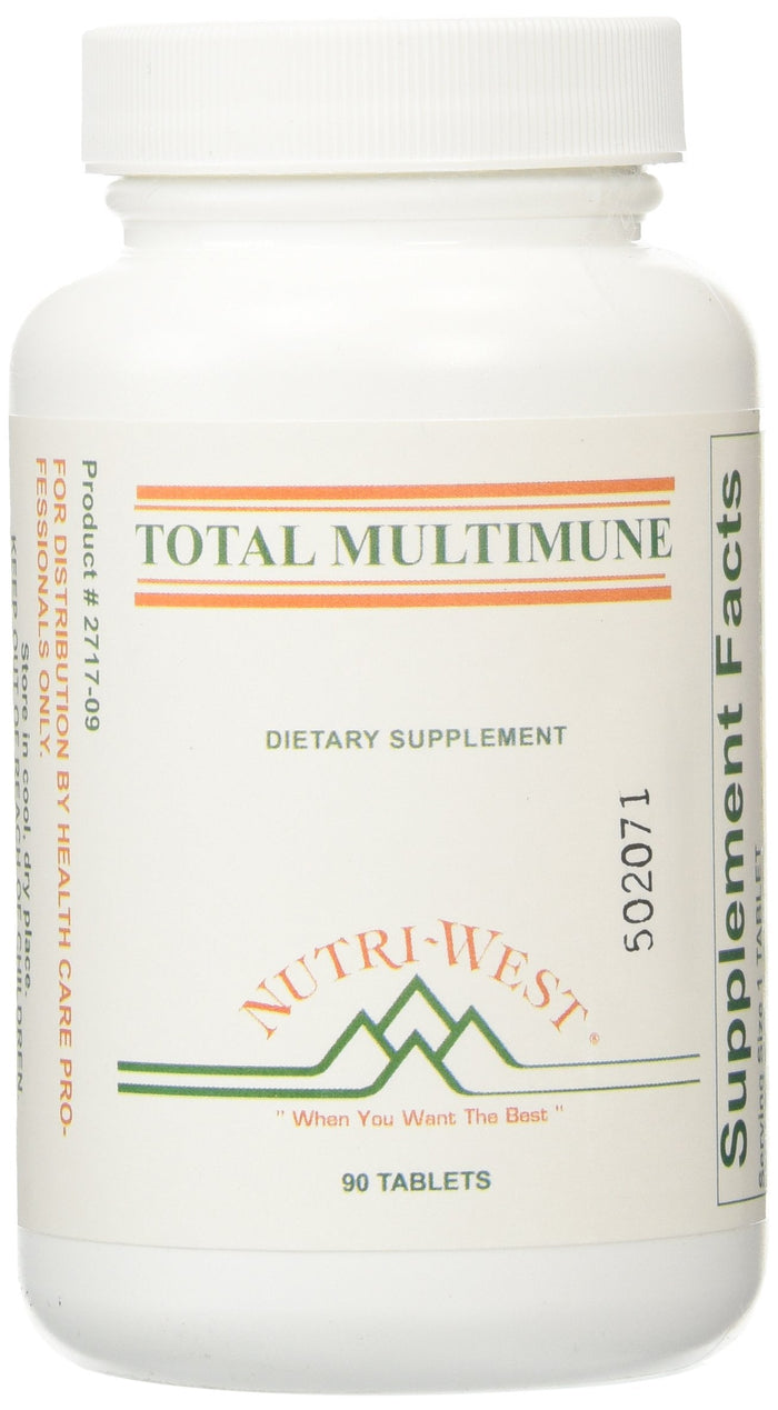 Nutri-West TOTAL MULTIMUNE 90 Tablets | Immune Support Multivitamin