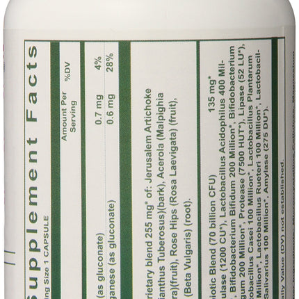 Nutri-West Total Probiotics 120 Capsules – Digestive Balance & Immune Support