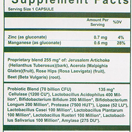 Nutri-West Total Probiotics 120 Capsules – Digestive Balance & Immune Support