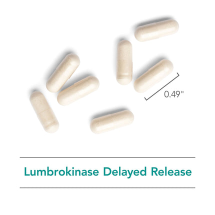 Nutricology Lumbrokinase Supplement – Circulation Support, 60 VEG Capsules