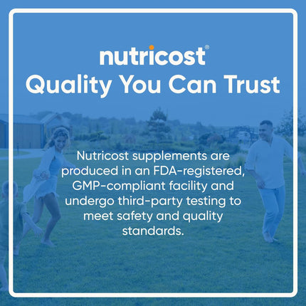 Nutricost High Potency Vitamin B Complex 462mg | 120 Veggie Capsules + Vitamin C