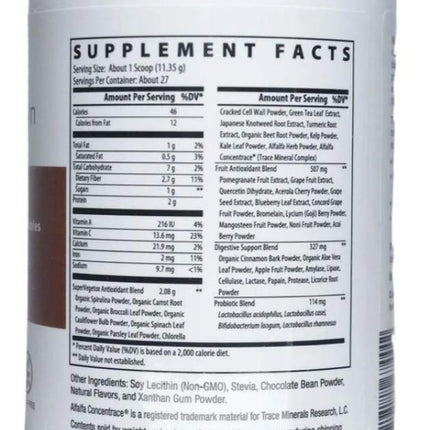 NutriDyn Fruits & Greens Berry Flavor Certified Organic Daily Drink with Acai, Goji, Pomegranate & Super Fruits – 304.8 g