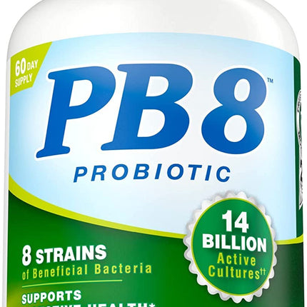 Nutrition Now PB8 Pro-Biotic Vegetarian Acidophilus – Pack of 3 x 120 Vegetarian Capsules