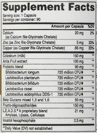 NWC Naturals Pro-Biotics Plus – Vegetarian Probiotics for Immune & Digestive Health, 90 Capsules