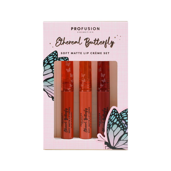 Ethereal Butterfly | Soft Matte Lip Creme Set
