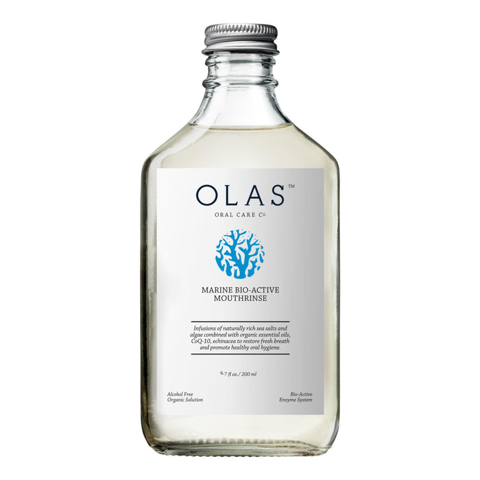 Olas Alcohol Free Mouthwash – Marine Bio-Active Rinse (Fluoride Free, 200 ml)