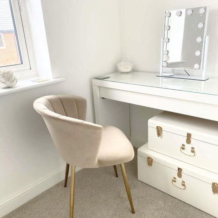 Olsen Hollywood Mirror White 47x37cm