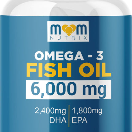 Omega-3 Fish Oil with Maximum EPA/DHA – Brain, Liver, Heart & Immunity | Made in USA | 150 Softgels